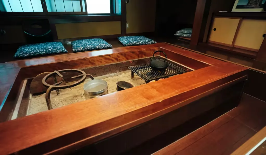囲炉裏体験