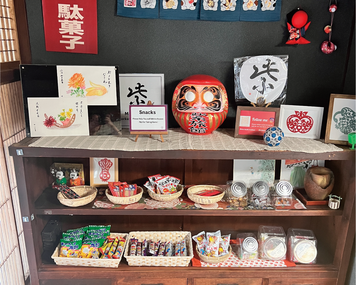 駄菓子コーナー